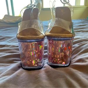 Adore Pleaser Shoes — 7 inch — used one time for a choreo class —